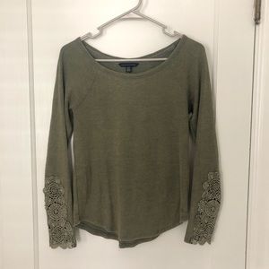 Green Longsleeve Top